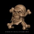 3D-pirate-bas-relife-3d-print-Holloween-3d-model,stl-file,3d-printable,3d-print-model,bas-relie.jpg 3D Pirate Skull Cross bone Bas relief design STL
