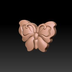 蝴蝶吊坠.jpg STL file Butterfly Pendants・3D print design to download, 3D_Dragon