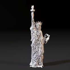 10007.jpg 3D file Statue of Liberty・3D printing design to download