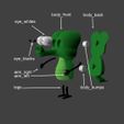 croc assembly1.jpg 3D-Datei Crocodile kostenlos・Design für 3D-Drucker zum herunterladen