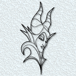 project_20230729_1206028-01.png Maleficent Evil Queen wall art Maleificent wall decor Disney fanart