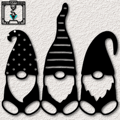project_20230918_2108470-01.png Gnomies wall art Gnomes wall decor Forest gnomes 2d art