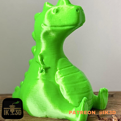 1.png CHUBBY T-REX DINOSAUR - EASY PRINT NO SUPPORTS