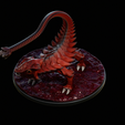 Agascorpion-highpoly-13.png Agascorpion hell monster statue fantasy agama / Scorpio POSE 3