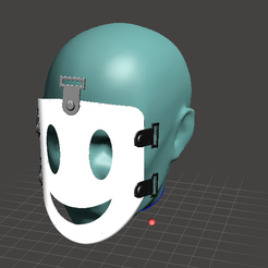 244308121_2638452419783316_5611896751742201849_n.png 3MF file high rise invasion mask, sniper mask, high rise invasion, smiling mask・Model to download and 3D print, ArmandRich