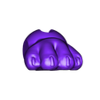 foot_front_left.stl Free STL file The Fabled Hare (A 3D Printed Ball-jointed Doll)・3D printable object to download