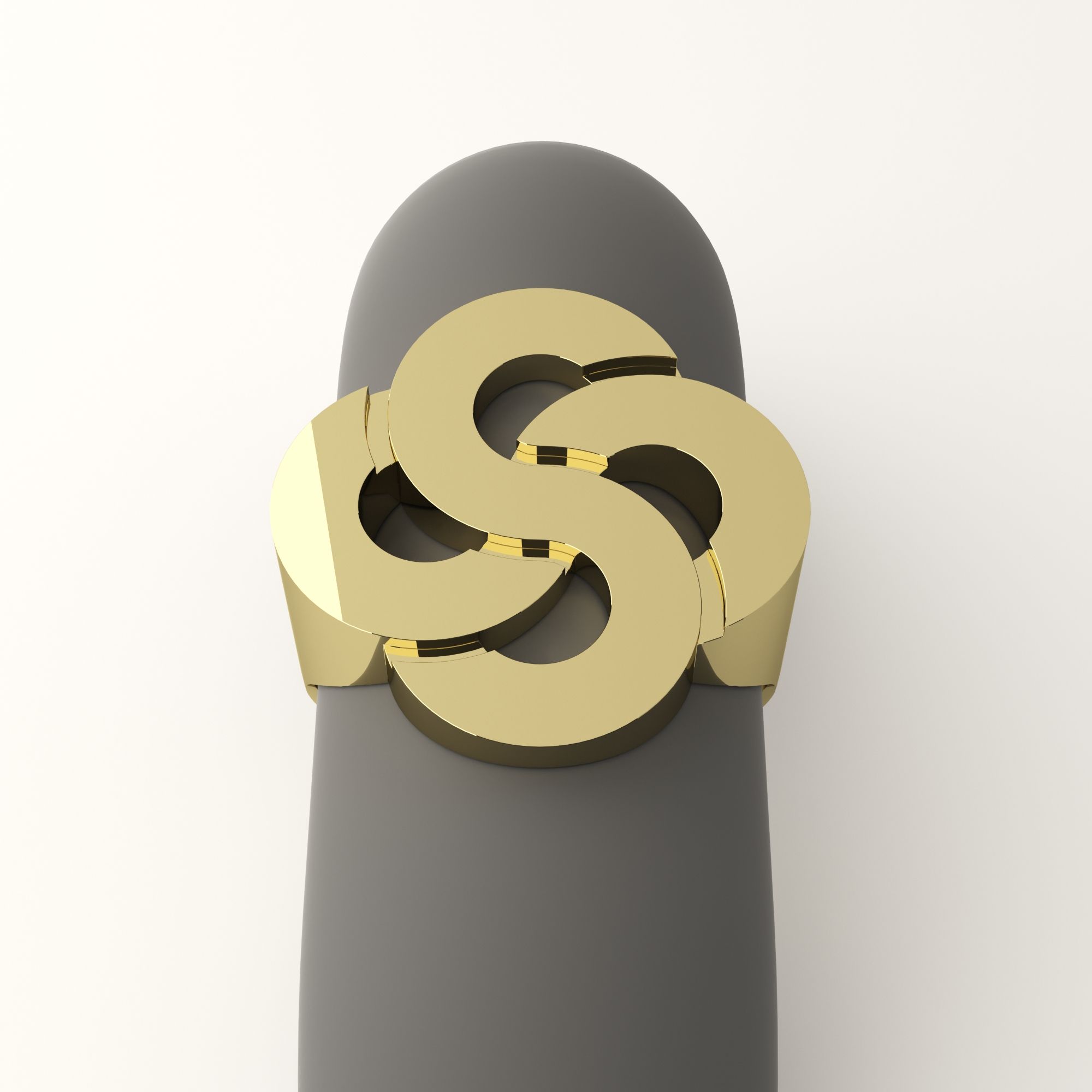 Infinity Signet Ring Download file Infinity signet ring • 3D printer object ・ Cults
