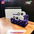 PhotoRoom_20230512_082758.jpeg Nintendo Switch Joy Con Stand - Crystal Version