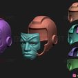 22.jpg KANG The Conqueror Helmet - MARVEL COMICS Mask 3D print model