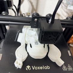 3D Model STL File for CNC Router Laser & 3D Printer Skull With Aviator Hat