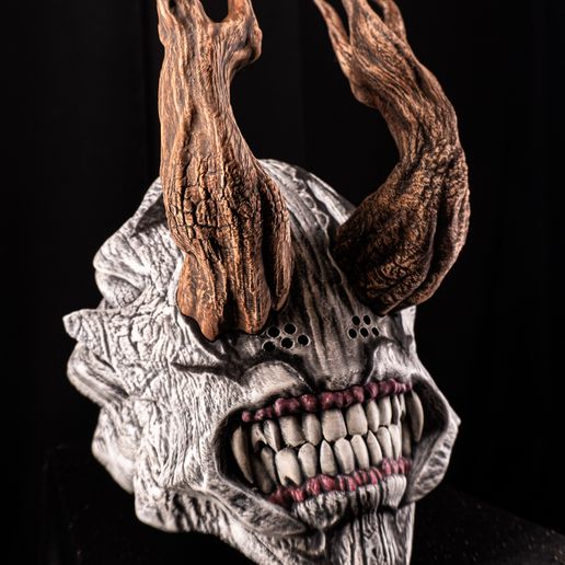 🎭 Hanami Cosplay Mask・ STL File for 3D printing・Cults