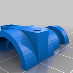 hotend-extender.png A simple extender to lower a hot end, specifically the E3D v6. This may work with other extruders with a little customization.