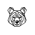 oso-v2.png Minimalist Geometric Bear Painting