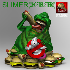 PPORTADA-SLIME.png Archivo STL slimer ghostbuster・Modelo para descargar y imprimir en 3D, SKULLHILL