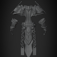 PaladinJudgmentArmorBackWire.png World of Warcraft Paladin Judgment Armor for Cosplay