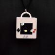 necklace-complete-close.jpg Archivo STL gratis Mario Cloud Flying Toasters Gameboy・Modelo imprimible en 3D para descargar