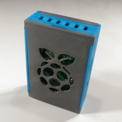 IMAG0375.jpg STL file Raspberry pi 3 Snap Fit Case・Model to download and 3D print