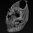 1.PNG The Dragon's Skull - Low Poly Origami