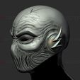 001a.jpg Zoom Flash Mask - Hunter Zolomon Cosplay - DC Comics 3D print model