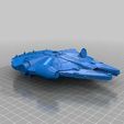 6306bfd8a1b4c8310b262fc3375bfd28_preview_featured.jpg Star Wars Millennium Falcon for SLA print