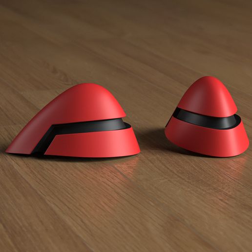 Asuka hair clips 3D model