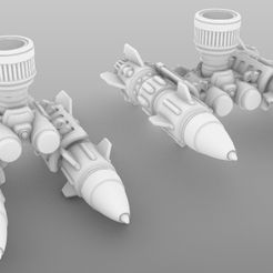 ProjectRaptor-Working-53.jpg Archivo STL gratis Lanzadores de misiles pesados GRATIS para mechs ligeros y pequeños caballeros・Modelo para descargar y imprimir en 3D, johnbearross