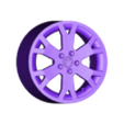 WHEEL OPEL VAUXHALL ASTRA GSI - 1A.stl 1/18 RAD OPEL VAUXHALL ASTRA GSI - NISSAN NISMO R400 LMGT1 / LIBERTY WALK / PORSCHE /SUBARU STI WRX / BMW / FORD/ NISSAN / GTR / MITSUBISHI EVO / AE86 / MUGEN / TYPE R / SPEEDLINE / PRODRIVE / FORD /