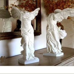 Winged_Victory_on_sideboard_4x3_by_Cosmo_Wenman_display_large.jpg Free STL file Winged Victory of Samothrace・3D printing design to download