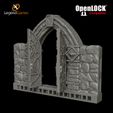 Stone-Wall-Double-Door-Open-X2-Thumbnail-V2b-OpenLock.jpg OpenLOCK opening doors dungeon doors - LegendGames
