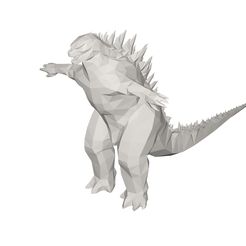 10000.jpg 3D-Datei Godzilla・3D-druckbare Vorlage zum herunterladen