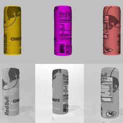 STL file Kansas City Chiefs WINE BOTTLE LIGHT・3D printing model to  download・Cults