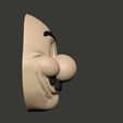 1.jpg Free STL file Marionymous Mask Mario brothers Anonymous Guy Fawkes Mash up・3D printable model to download