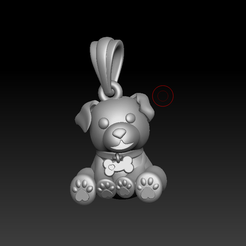 Screenshot_1.png STL file Bear Baby pendant with 3D print model 3D print model・3D printer design to download