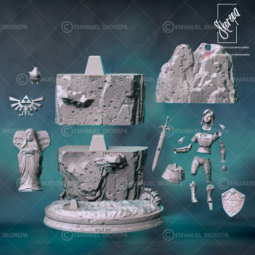 9.jpg Link Climbing Diorama