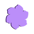 plain_flower.stl Tessellating flower coaster