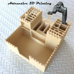 ORGANISATEUR-MÉDIÉVALE-PNG.png STL file MEDIEVAL ORGANIZER・3D printing template to download