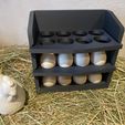 Rangement-stockage-porte-oeufs-3.jpg Egg storage - Egg holders - Egg carriers - Egg storage - Hen eggs - Refrigerator organization box