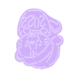 Mouse_Form_Stencil.stl Mouse 2022 Cookie cutter Form with Stamp and Stencil