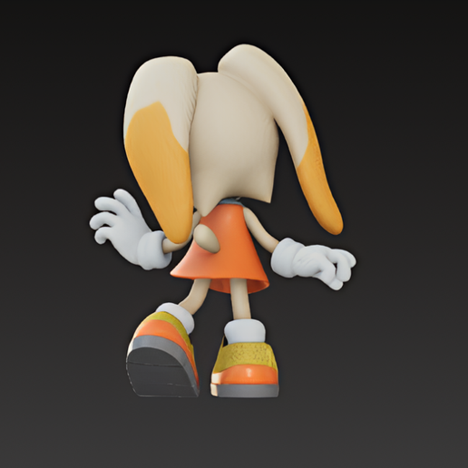 🐇 Cream the Rabbit・ STL File for 3D printing・Cults