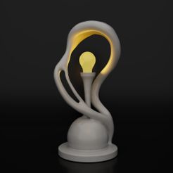 9.jpg Spiral Lamp: A Swirly Abstract Illumination