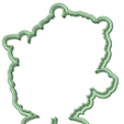 Contorno.png Stinky Moomin cookie cutter