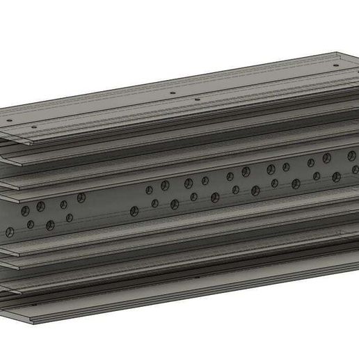 Ecto-1 Roof Rack Heatsink - 3D model önizlemesi