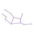 Virgo.stl 52 Constellations set in 3D glow in the dark