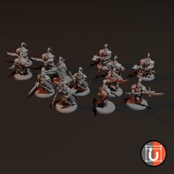 WholeArmy_2.jpg Бесплатный STL файл 2000p Космические солдаты Армия уборщиков・Дизайн для загрузки и 3D-печати