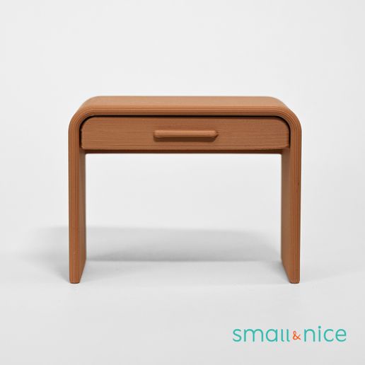 Cascada Desk - Dollhouse Miniature Furniture STL