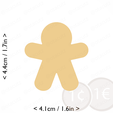 gingerbread_man~1.75in-cm-inch-cookie.png Cortador de biscoitos de gengibre 1.75in / 4.4cm