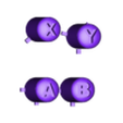 xbox_abxy_3.stl Кнопки контроллера Xbox 360 ABXY Custom
