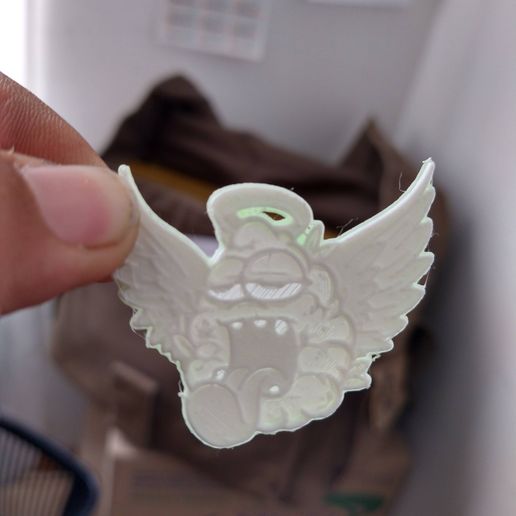 weed-wings keychain 3D model