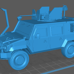 IVECO1.png Archivo STL gratis IVECO LMV LINCE・Modelo de impresión 3D para descargar