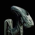 1000153157.jpg Giger style wall lamp